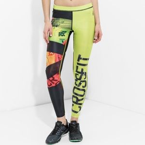 Women’s Reebok Crossfit Engineered Compression Workout leggings size XS